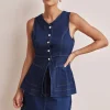 Amaia Vest (Blue)