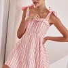 Eden Mini Dress (Pink)