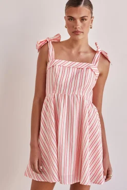 Eden Mini Dress (Pink)