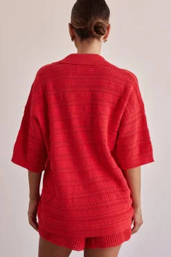 El Camino Knit Shirt (Red)