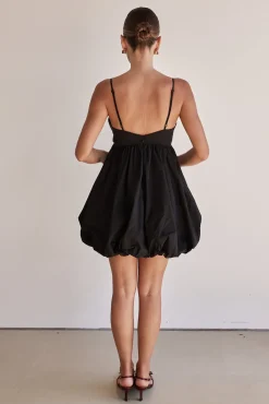 Xan Mini Dress (Black)